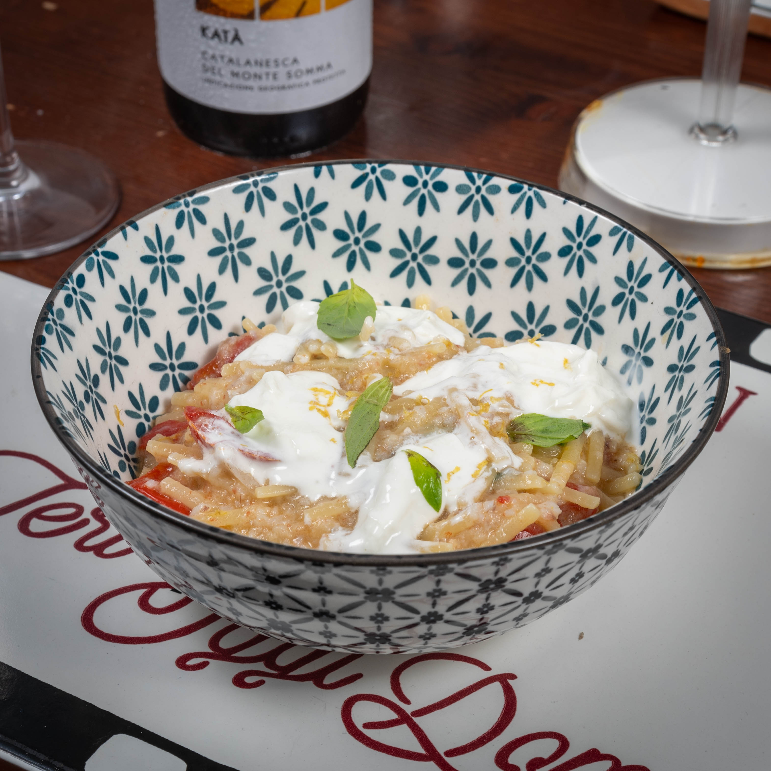 _dsc7261_1368-2 Ricordo d'infanzia: linguine spezzate con merluzzo fresco, brodo aromatico e cremosa stracciatella di bufala al ristorante Ieri Oggi Domani | Ieri Oggi Domnai